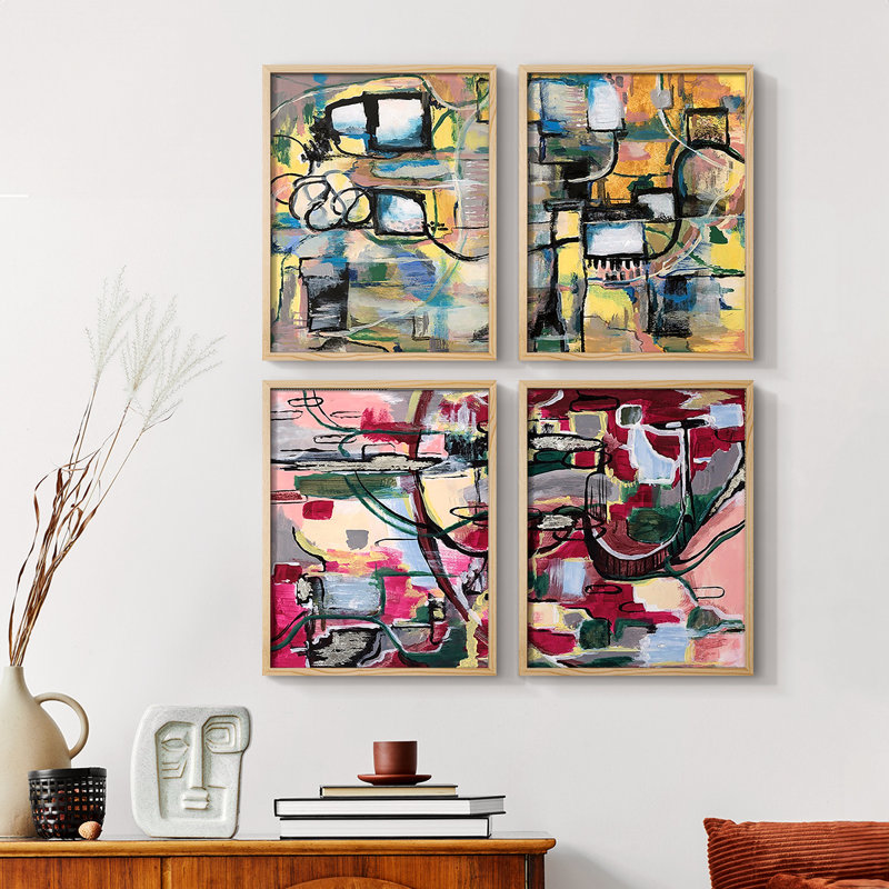 «RunnelI», reproduction encadrée, Naturel, H 14 po x l 44 po