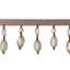 Leblanc Beaded Trim Fabric