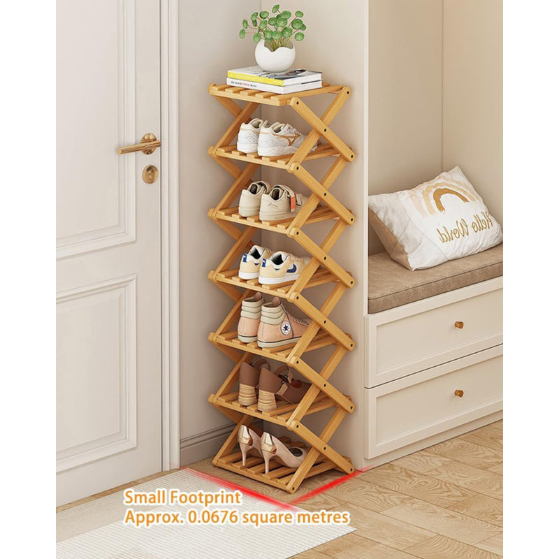 8 Pair Shoe Rack