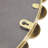 Benjamina Iron Round Mirror
