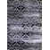 Tapis à motif géométrique noir Godley