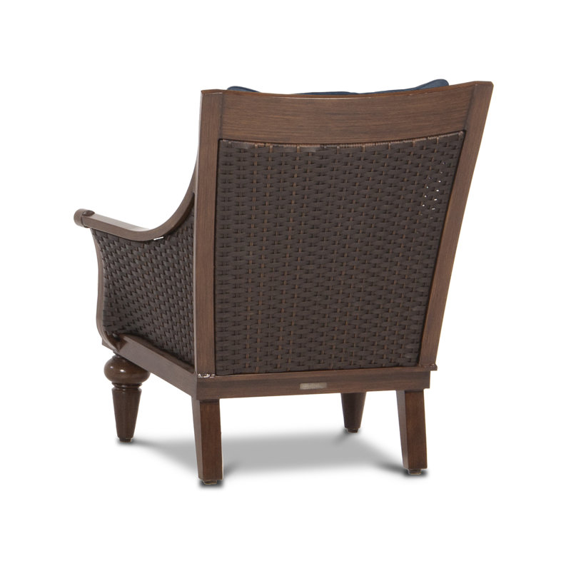 Somerby Outdoor Lounge Chair, Spectrum Indigo Sunbrella® Plainweave