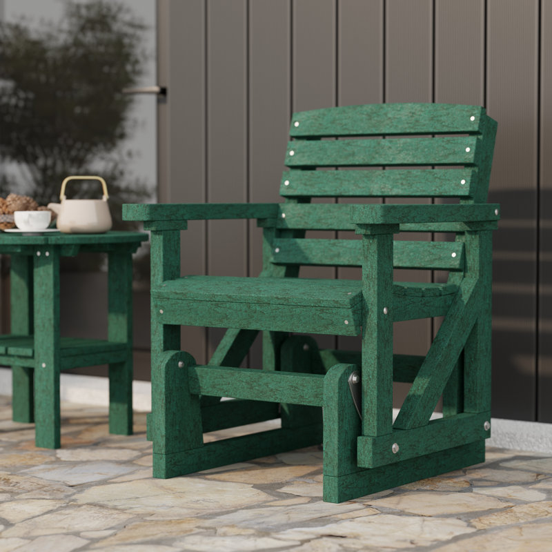 Fauteuil oscillant classique classique, Vert gazon