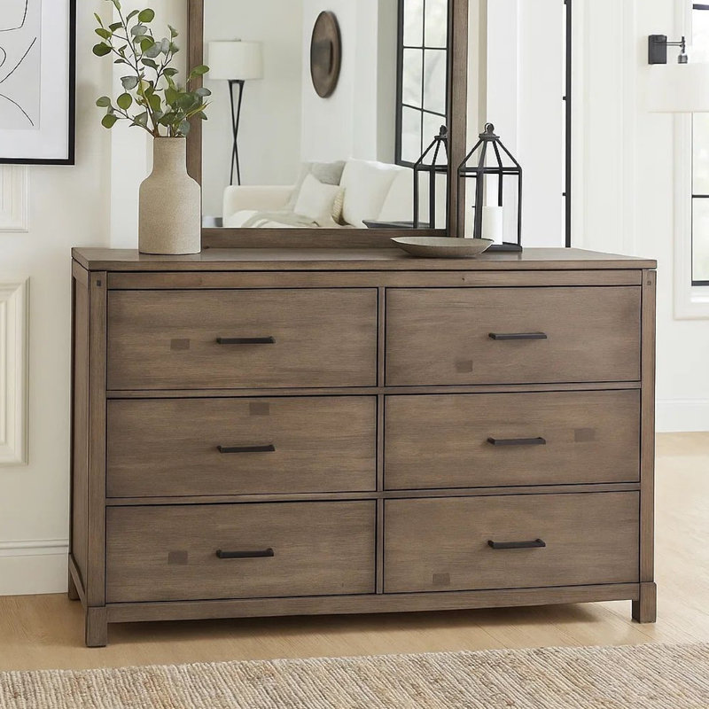 Commode double 6 tiroirs