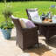 Zayd Seat Round Rattan Dining Set-9114613