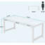 70.8" Executive Office Desk, Modern Computer Workstation With Thick Metal Frame-1743017042
