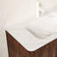 Lavabo intégré 36 po en pierre frittée Carrara 36 po SEULEMENT, PAS d'armoire, pas de robinet ni de bonde, convient à NOOR