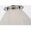 Bradley Flush Mount with Scalloped Silk Pleated Shade-458789064-458789066