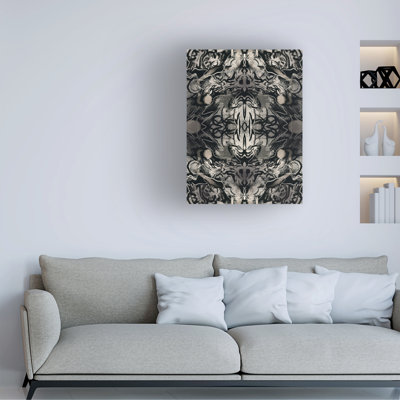 Little Dean  Organic Symmetrical Abstraction Canvas Art