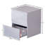 3 Piece Bedroom Set (2 Drawer Bedside Chest, 6 Drawer Chest, 2 Door 2 Drawer Wardrobe), (100% FSC)-1190913663