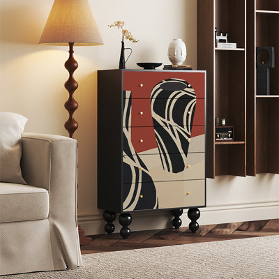 Armoire décorative rétro multifonctionnelle
