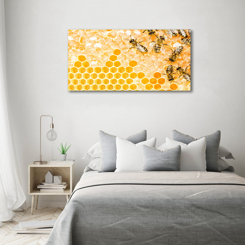 Working Bees - Wrapped Canvas Print
