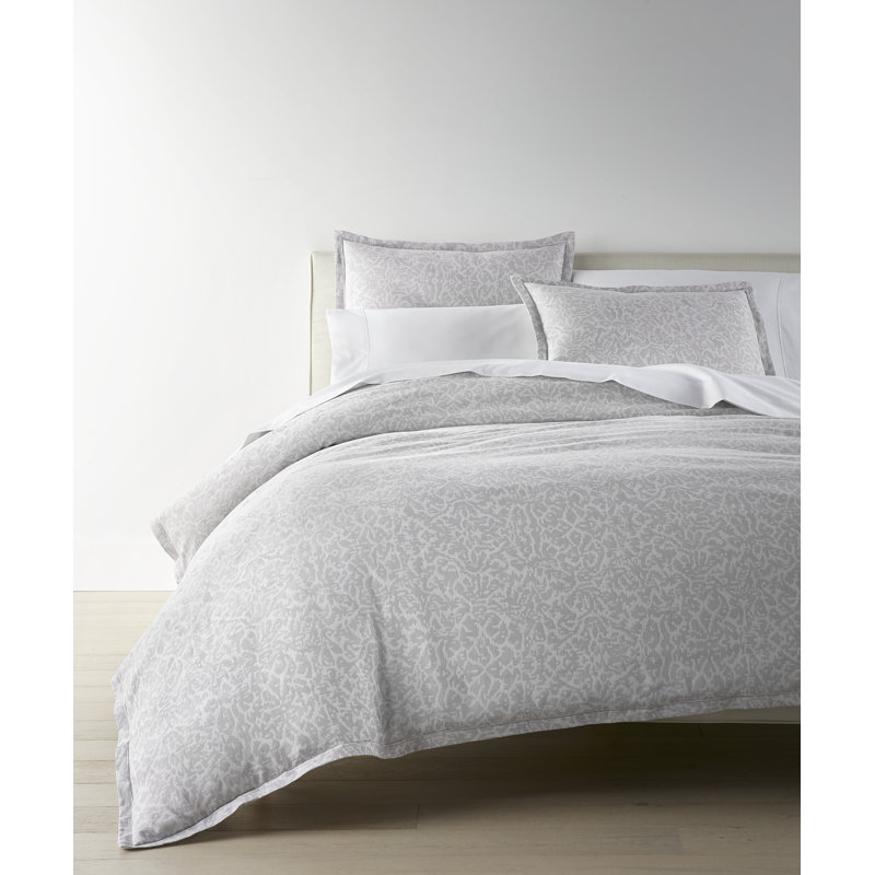 Ravenna Damask 100% Cotton Sham, Blue, King