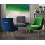 48.3cm H Velvet Upholstered Side Chair-2124932050