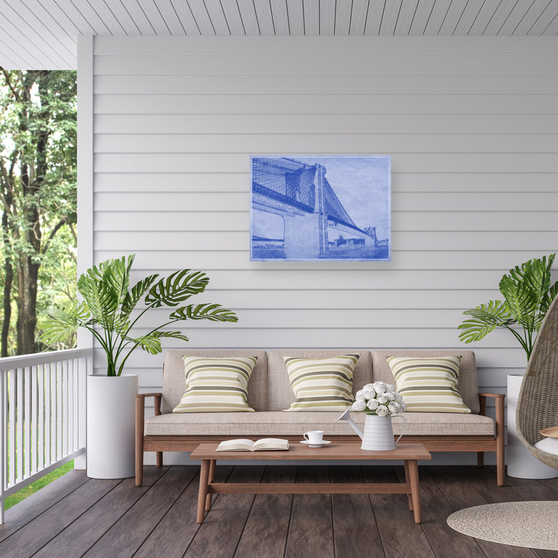 Toile pour l'extérieur Marcus Jules Bridge, H 14 po x l 19 po