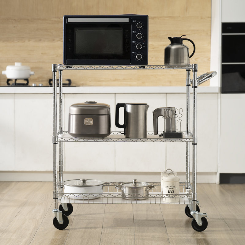 90.2cm H x 88.9cm W Utility Cart
