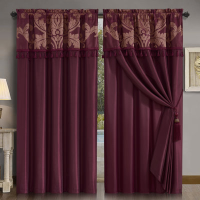 Royale Room Darkening Curtain Pair