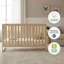 Austin 3-in-1 Convertible Crib, Natural-1689464544