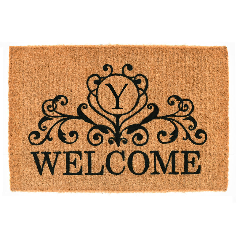 Zakrzewski Outdoor Doormat, Y, Rectangle 2' x 3'