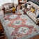 Vintage Oriental Machine Washable Area Rug