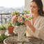 Cement Bust Flower Pot Planter - Decorative Statue Planter for Indoor & Outdoor Home, Patio and Garden Décor-64886317