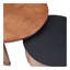 Table basse vintage rétro avec design cannelé et tiroir pratique, parfaite pour les espaces de vie élégants et fonctionnels.