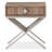 Hudson Ferry Solid Wood Top End Table with Storage