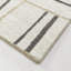 Laki Rectangle Patchwork Machine Woven Jute/Sisal/Recycled P.e.t Area Rug in Cream/Gray-861923175