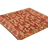 Burano Hand Knotted Wool Animal Print Area Rug