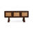Retro Nut-Brown Solid Wood Sideboard