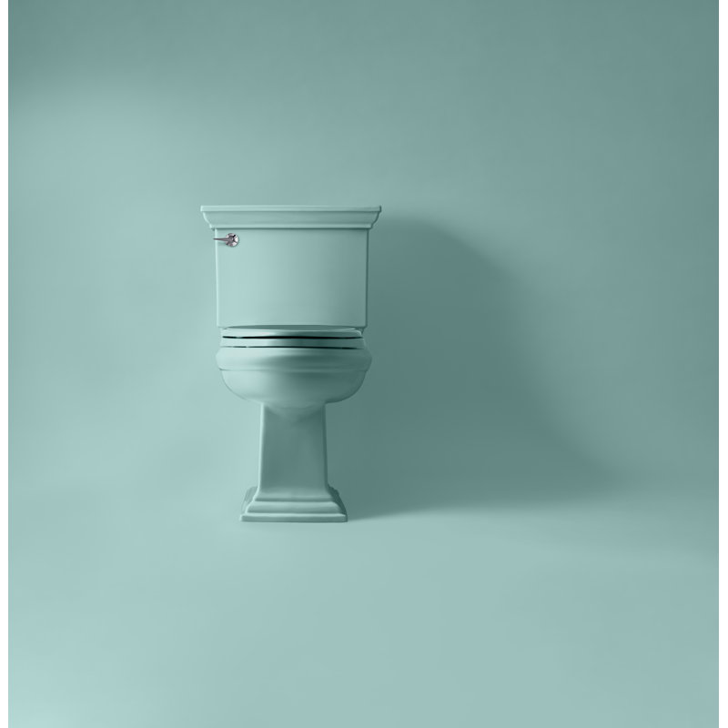 Memoirs™ 1.28 GPF Water Efficient Elongated Two-Piece toilet (Seat Not Included), Spring Green