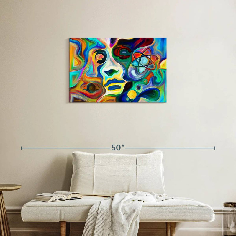 Avery Abstract Galaxy, 20" H x 30" W