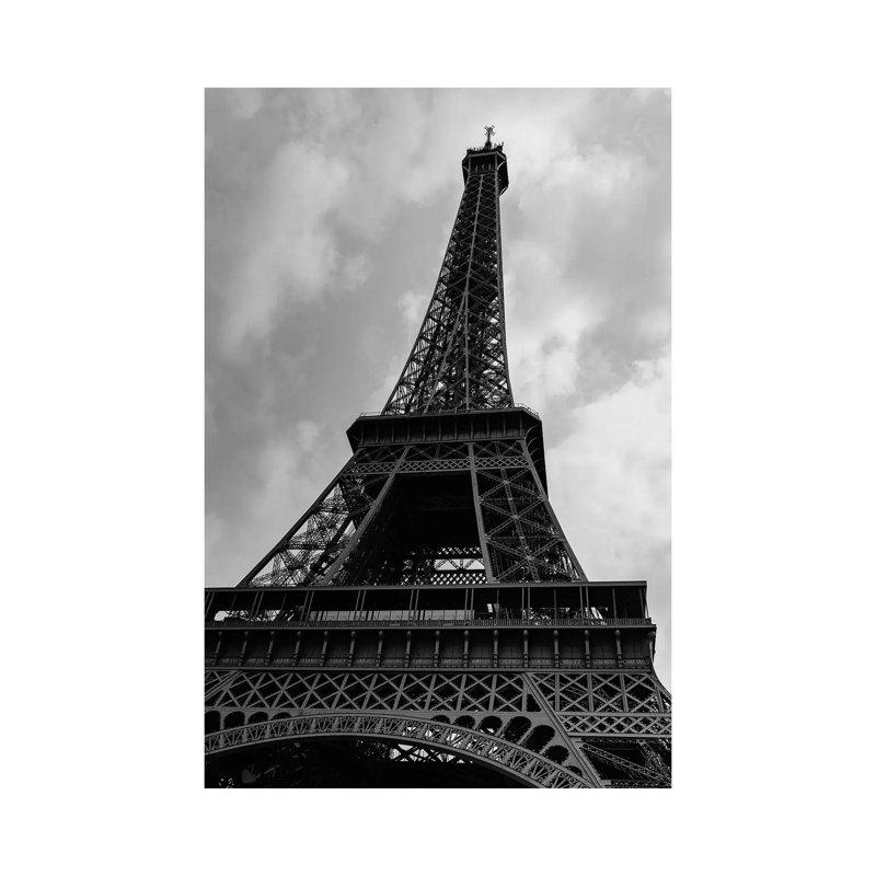 Eiffel Tower XII by Bethany Young - Print on Canvas, Wrapped Canvas, 66.04cm H x 45.72cm W x 3.81cm D