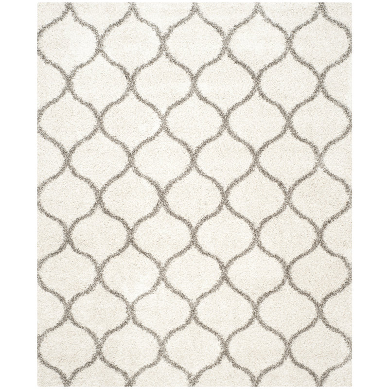 Darrol Shag Performance Geometric Rug, Rectangle 6' x 9'
