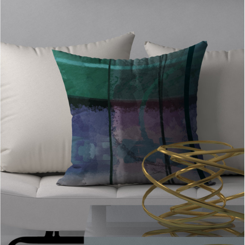  Housse de coussin carré et insert, 18" x 18"