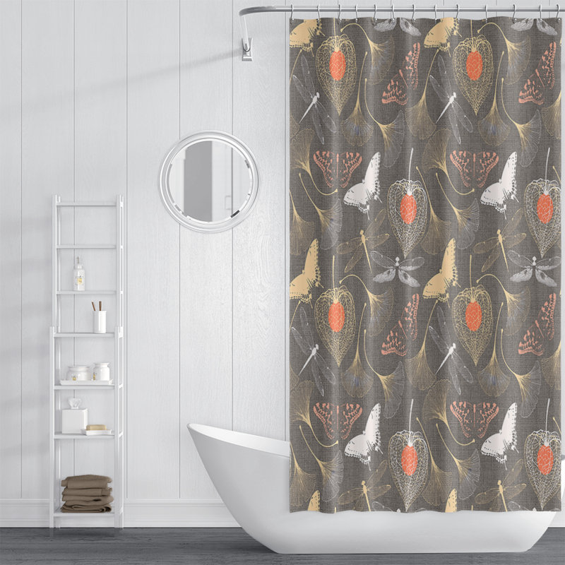Rideau de douche simple, H 72 po x l 70 po
