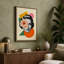 Portrait in Geometry Eclectic - Wrapped Canvas-1267209926-1267209925