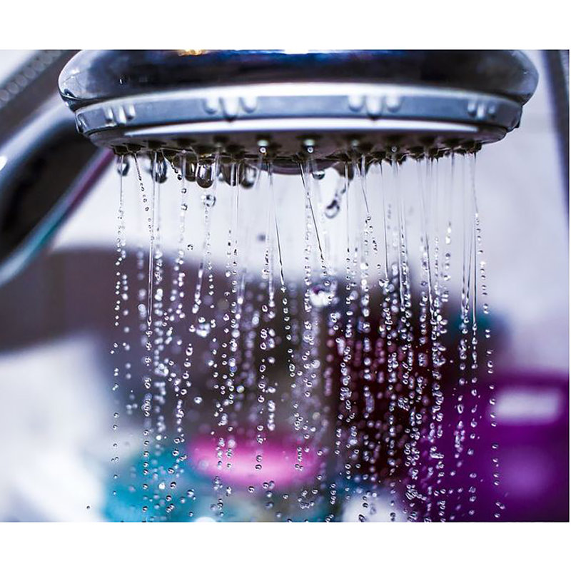 Chrome Handheld Shower Head with Pulse and Rain Settings