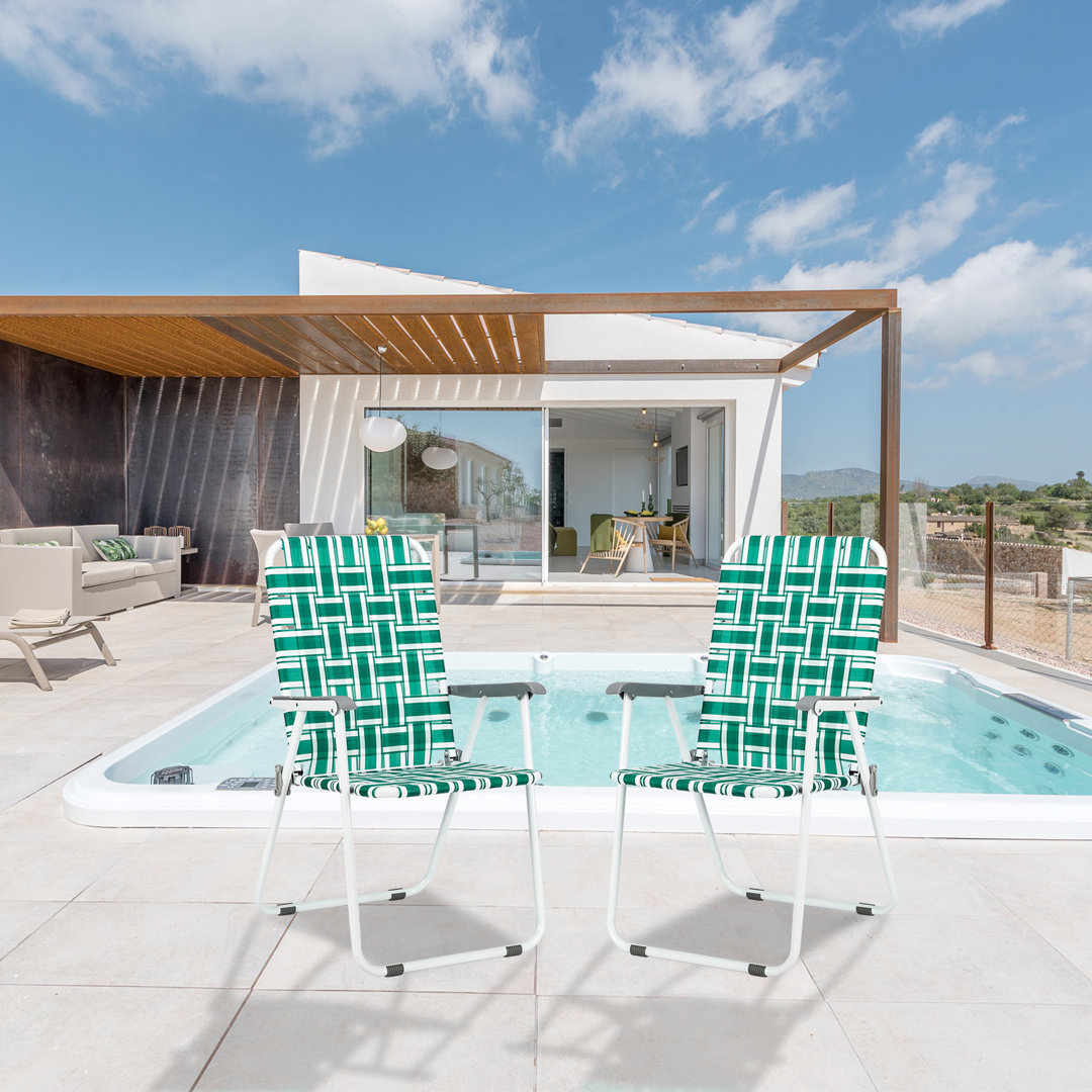 Borba Beach Chair (Set of 2) Arlmont & Co. 