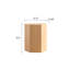 Table basse Hexagon, table de bout moderne-1508302584