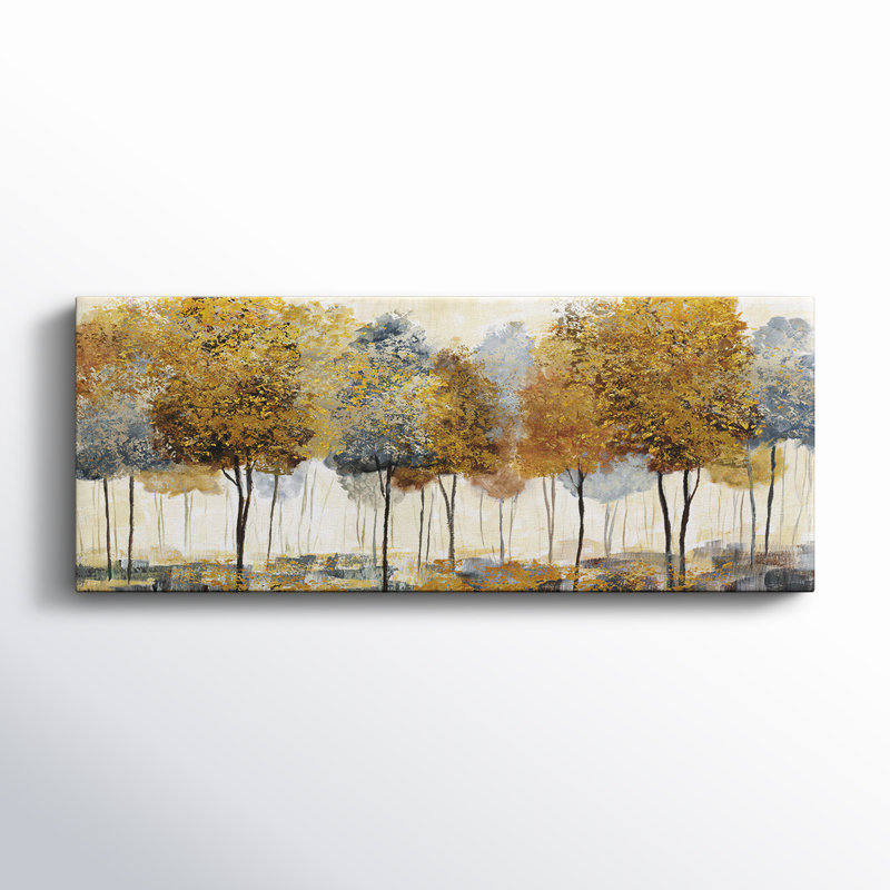 Goldenn Woods sur impression sur toile, H 8 po x l 20 po x P 1,5 po