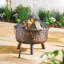 Bulle Round Steel Wood Burning Fire Pit