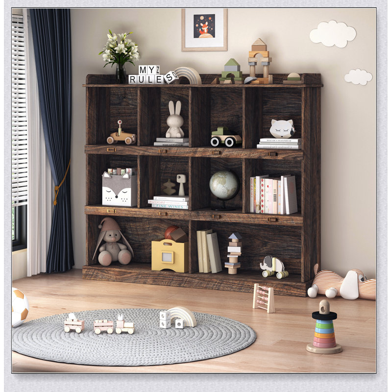Bibliothèque à 10 tablettes