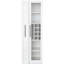 Polyvalent, extensible, rangement pour garde-manger, organisateur, portes en verre, panneau de particules et armoire fonctionnelle,