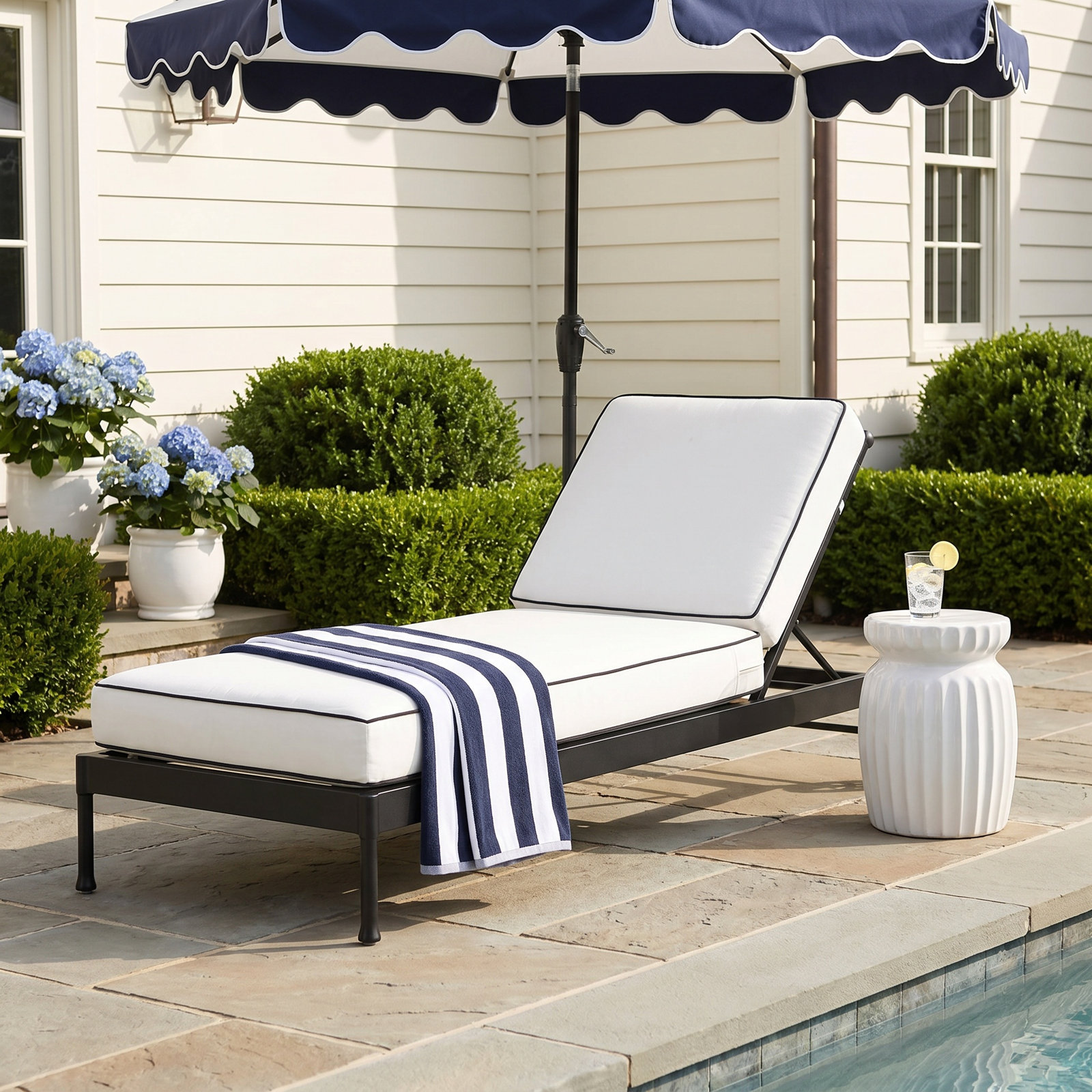 Pavlova 32" Sunbrella® Patio Chaise Lounge
