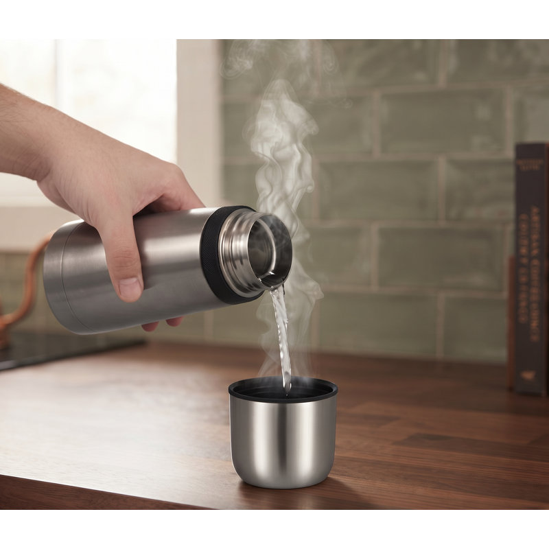 12 Oz Stainless Steel Vacuum Flask