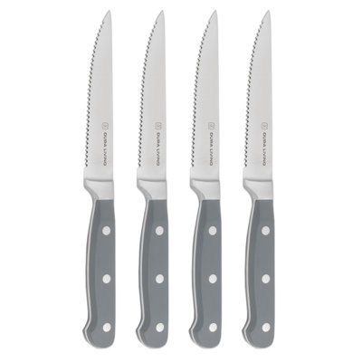 Ensemble de couteaux à steak en acier inoxydable 4 pièces Dura Living