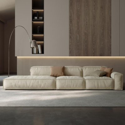 Canapé modulaire crème