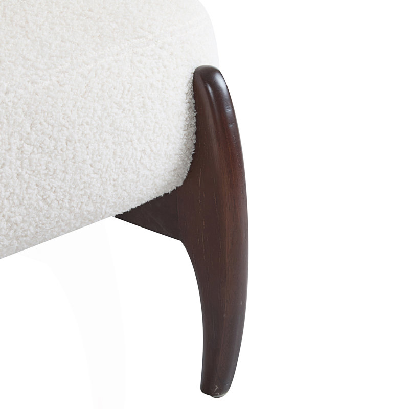Méridienne moderne, fauteuil d'appoint, fauteuil confortable, Beige
