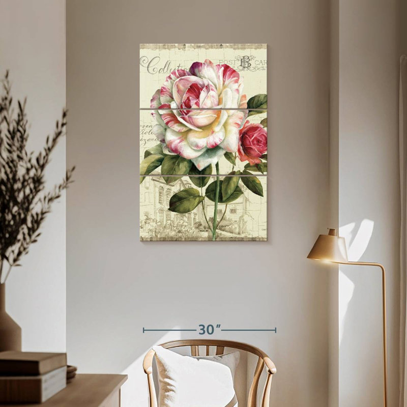 Harnek Garden View Rose, 57" H x 36" W